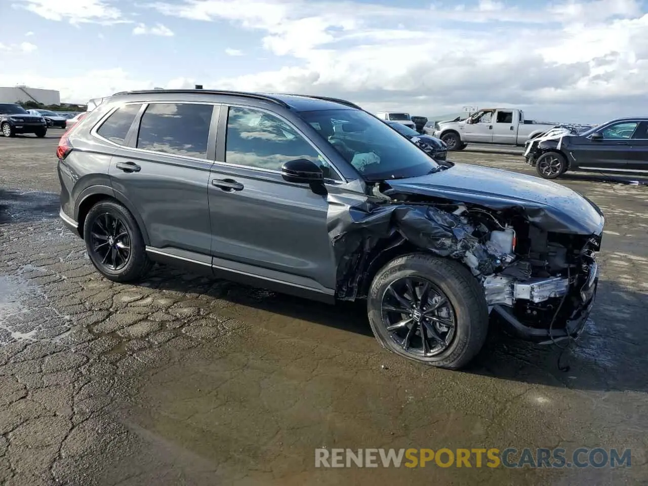 4 fotografías del automóvil dañado 7FARS5H83SE032412 HONDA CRV 2025