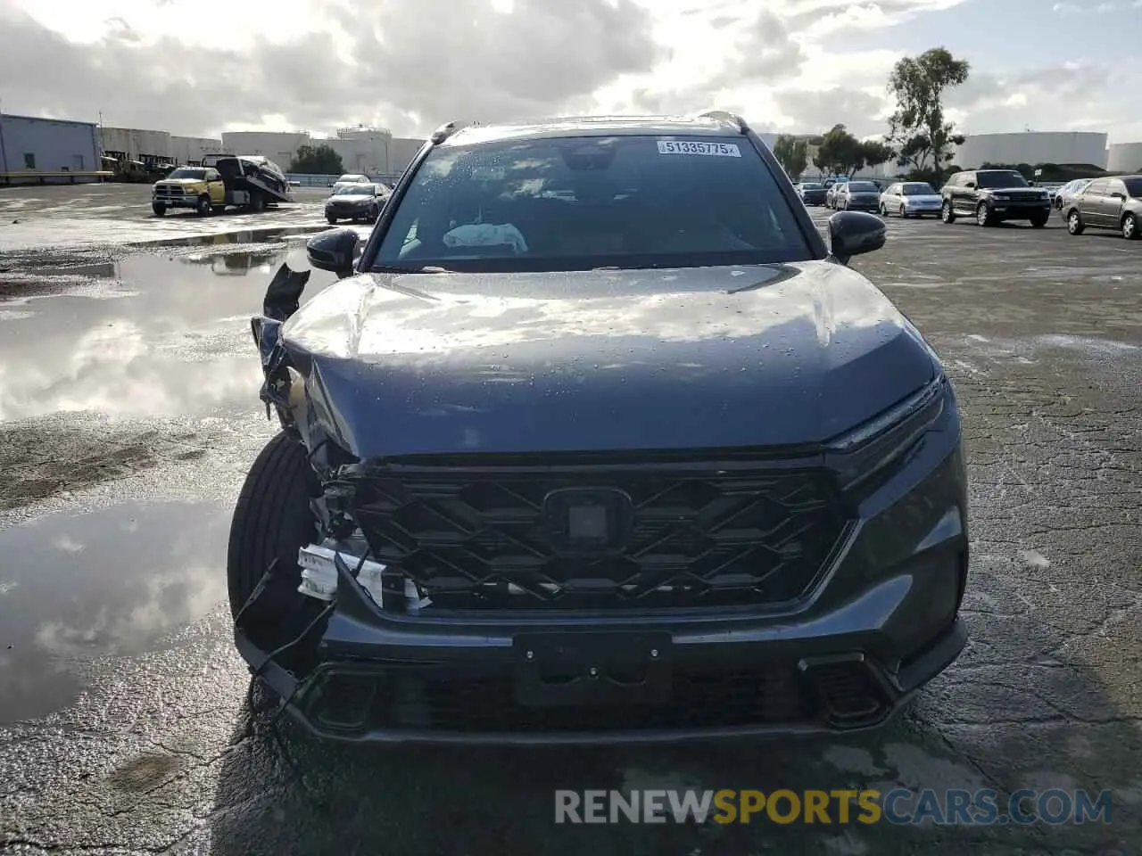 5 fotografías del automóvil dañado 7FARS5H83SE032412 HONDA CRV 2025