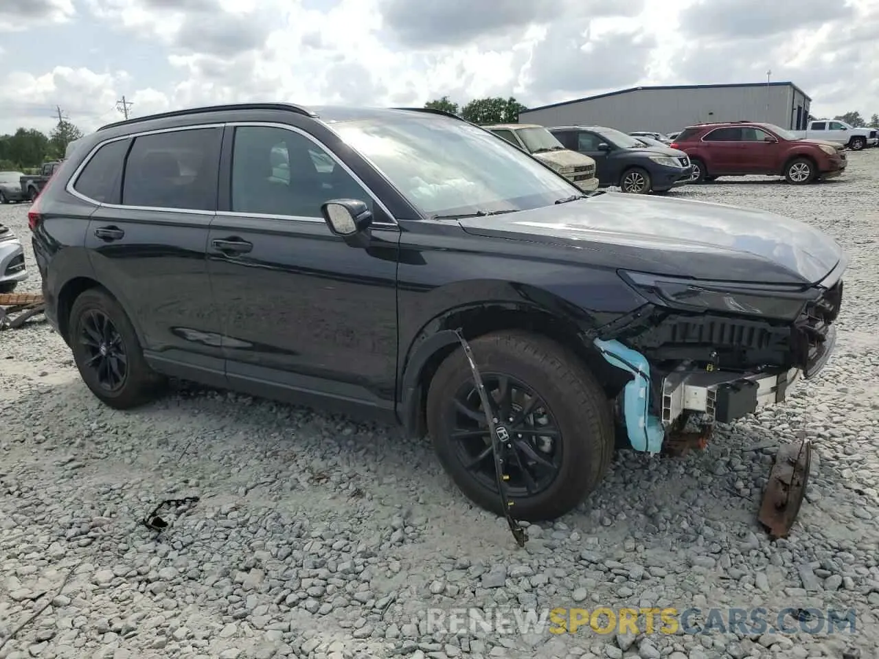 4 fotografías del automóvil dañado 7FARS5H84SE004957 HONDA CRV 2025