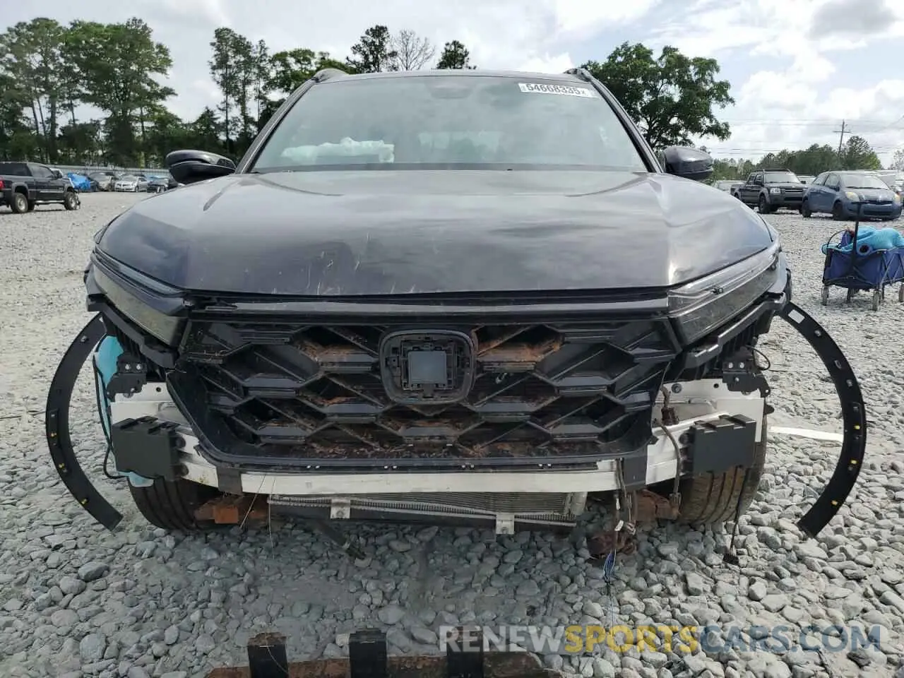 5 fotografías del automóvil dañado 7FARS5H84SE004957 HONDA CRV 2025