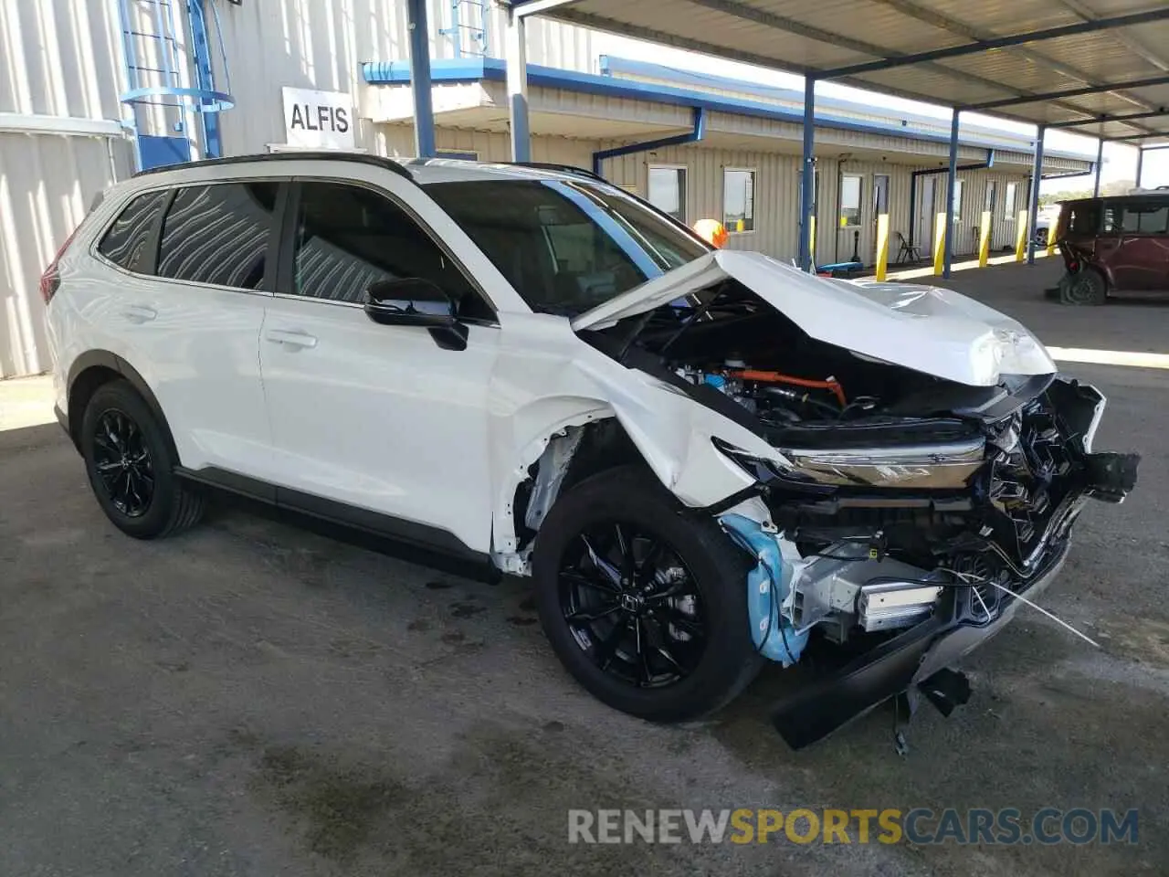 4 fotografías del automóvil dañado 7FARS5H86SE007603 HONDA CRV 2025