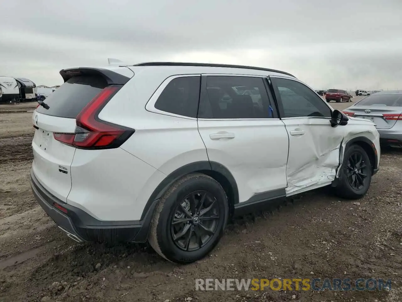 3 fotografías del automóvil dañado 7FARS5H88SE018585 HONDA CRV 2025