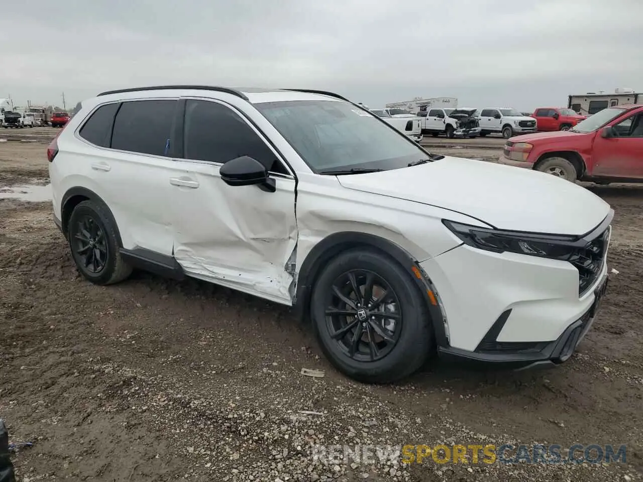 4 fotografías del automóvil dañado 7FARS5H88SE018585 HONDA CRV 2025