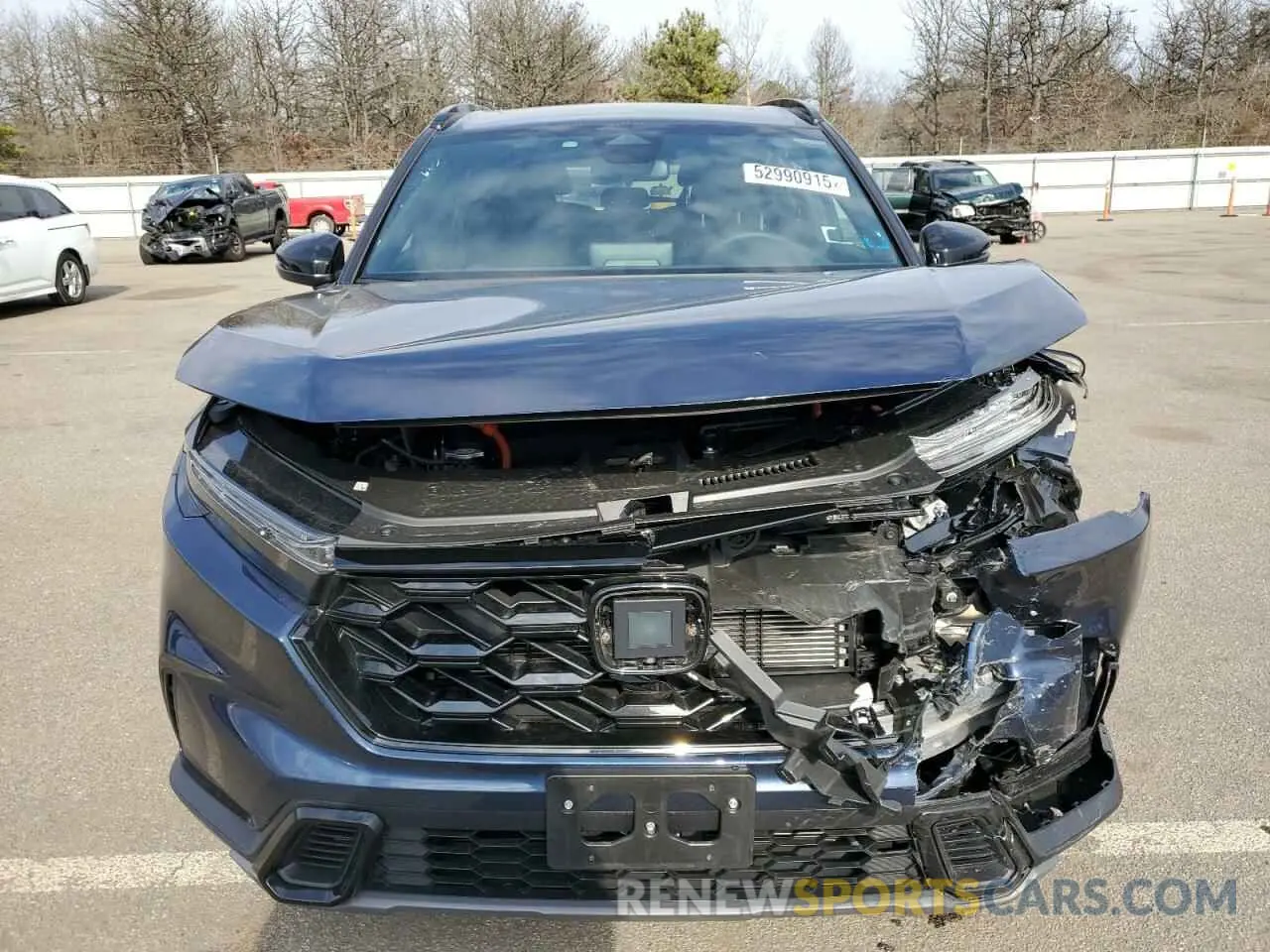 5 fotografías del automóvil dañado 7FARS6H51SE023154 HONDA CRV 2025