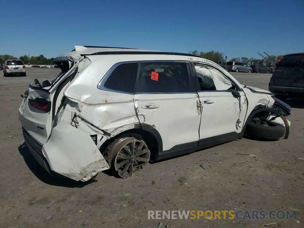 3 fotografías del automóvil dañado 7FARS6H57SE031422 HONDA CRV 2025