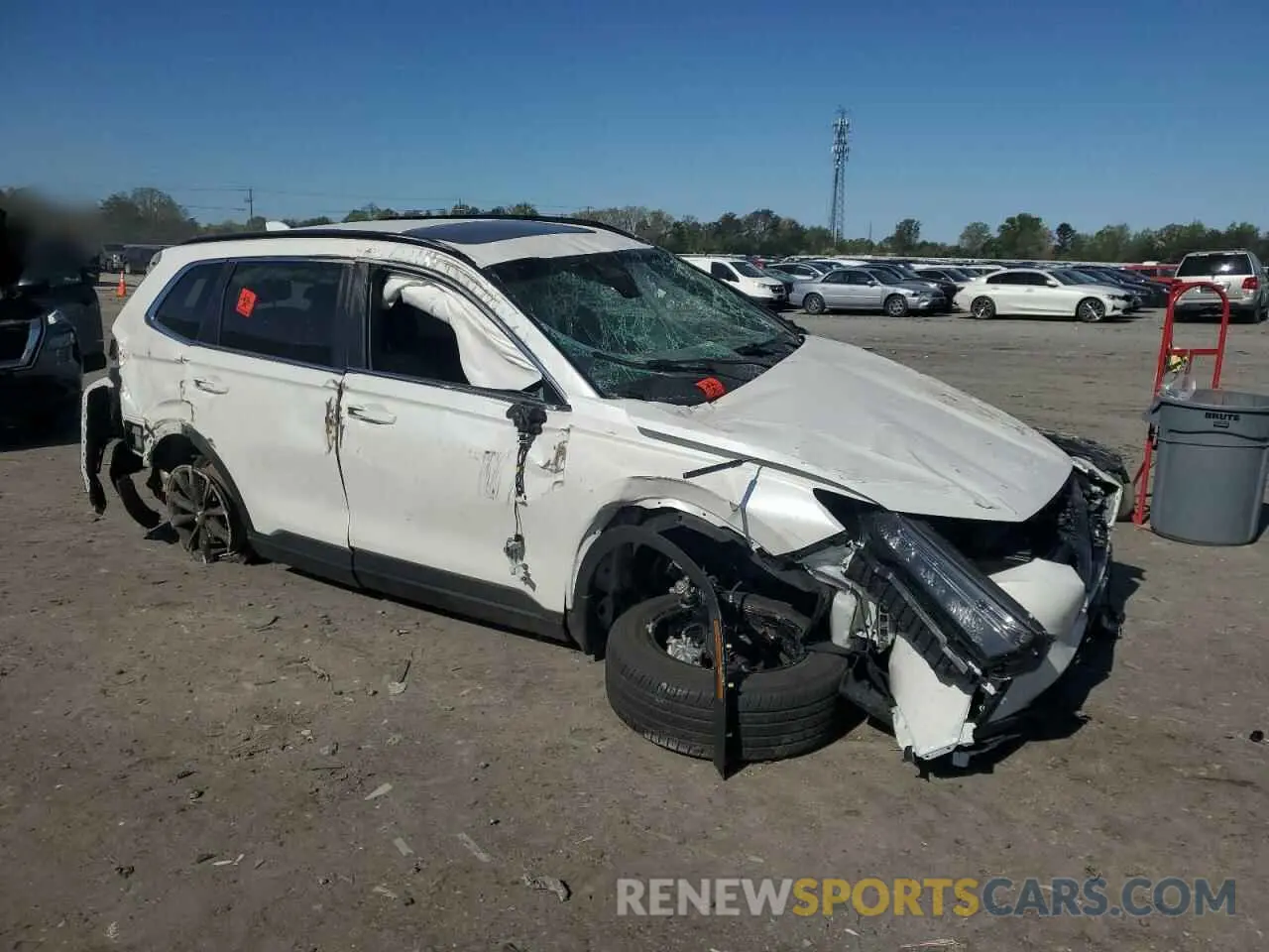 4 fotografías del automóvil dañado 7FARS6H57SE031422 HONDA CRV 2025