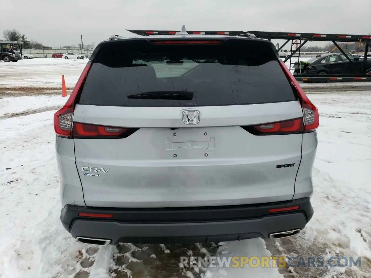 6 fotografías del automóvil dañado 7FARS6H89SE045994 HONDA CRV 2025