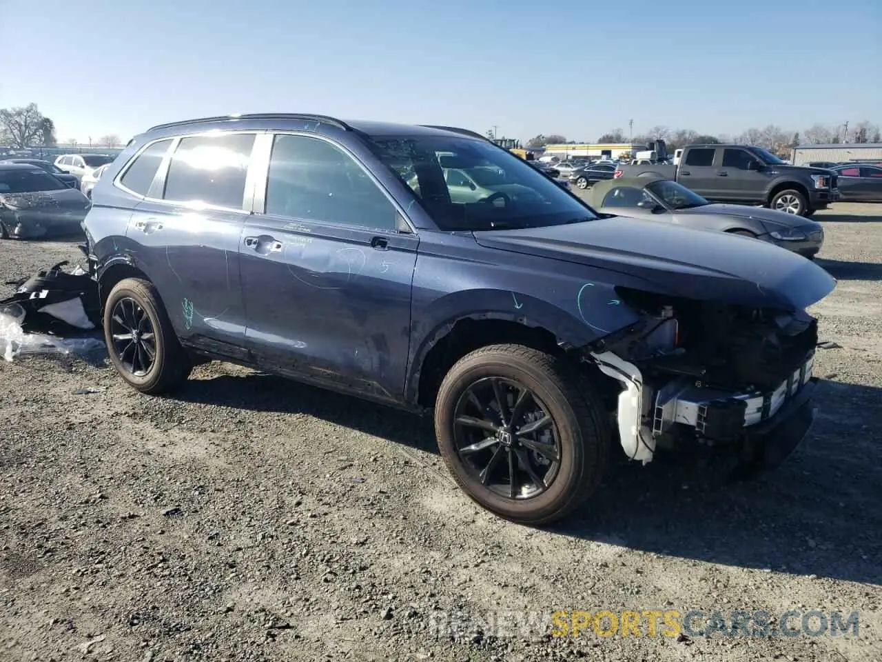 4 fotografías del automóvil dañado 7FARS6H8XSE048872 HONDA CRV 2025