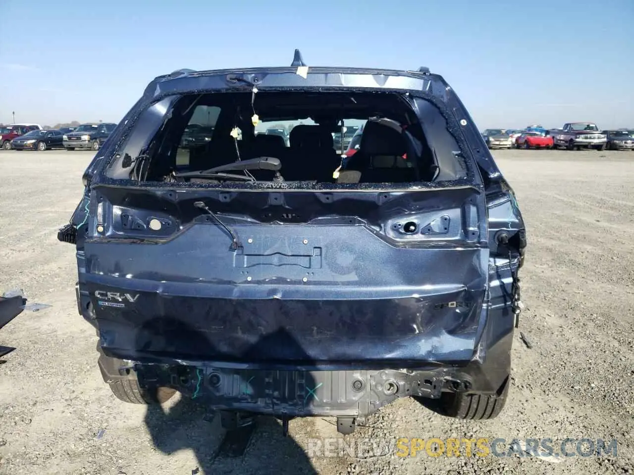 6 fotografías del automóvil dañado 7FARS6H8XSE048872 HONDA CRV 2025