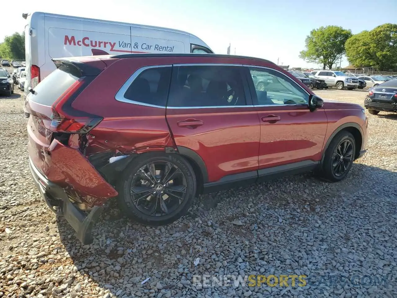 3 fotografías del automóvil dañado 7FARS6H98SE054761 HONDA CRV 2025