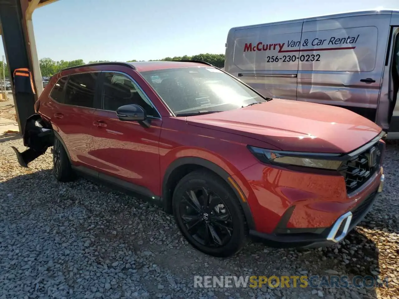 4 fotografías del automóvil dañado 7FARS6H98SE054761 HONDA CRV 2025