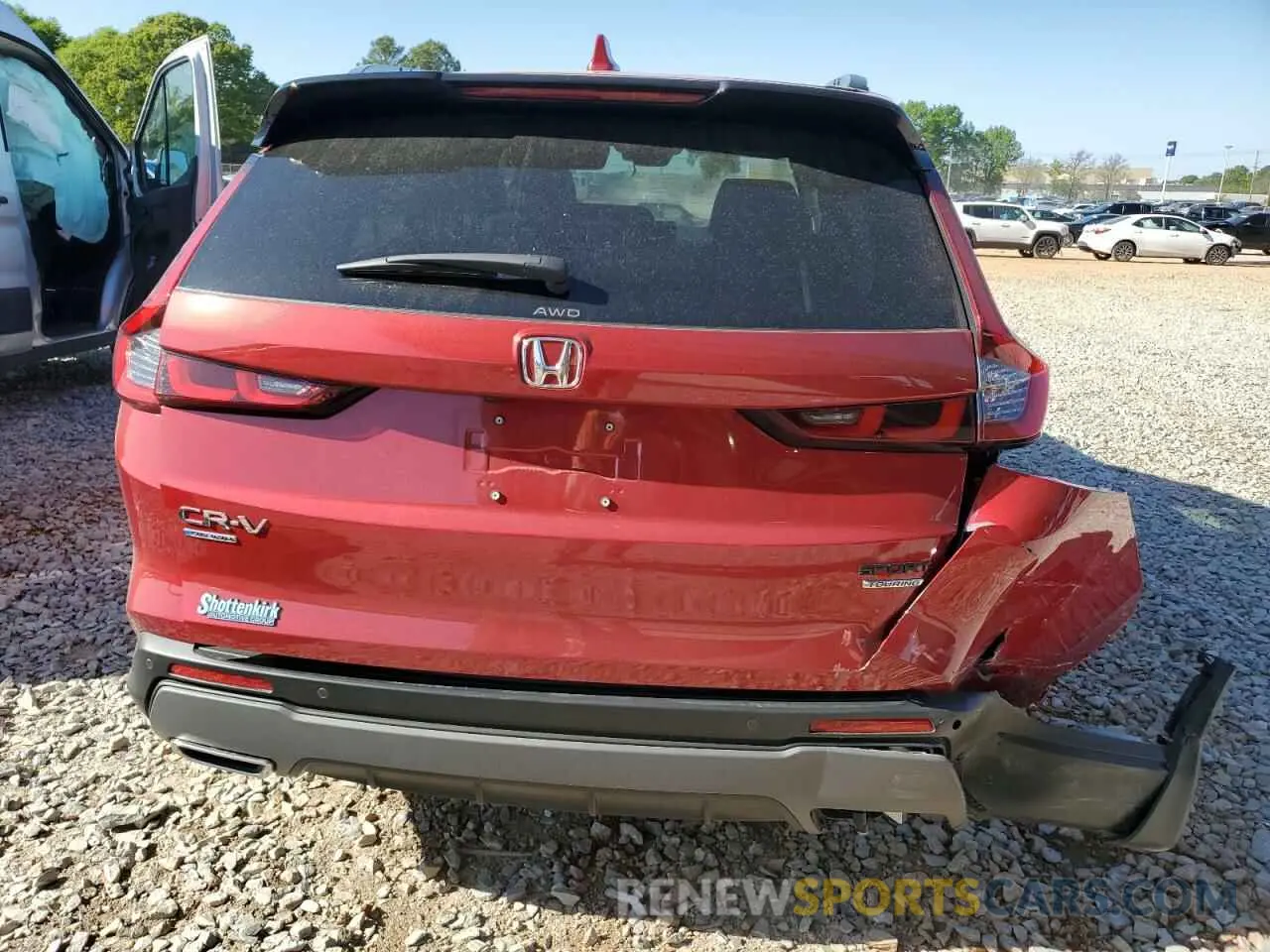 6 fotografías del automóvil dañado 7FARS6H98SE054761 HONDA CRV 2025