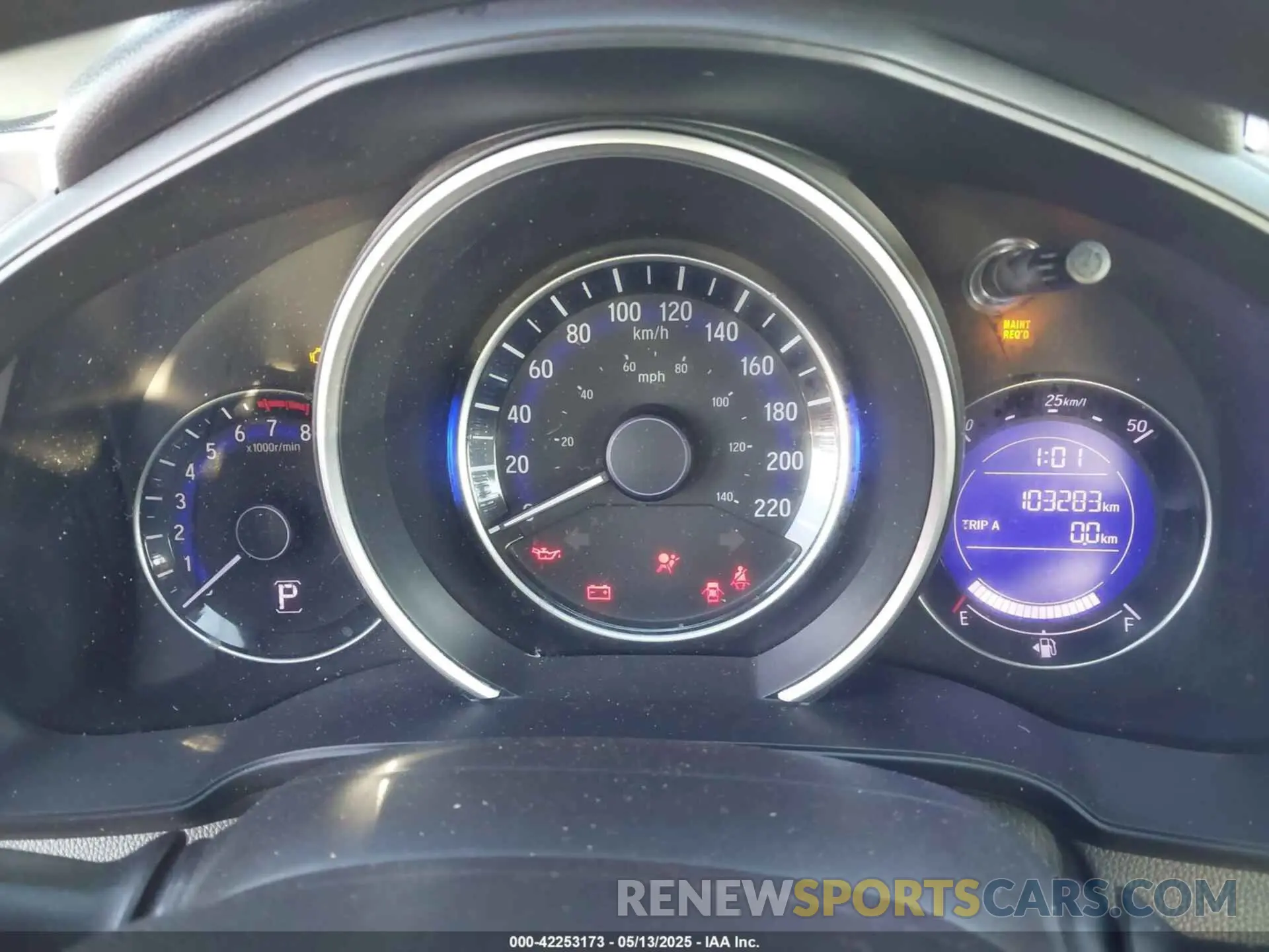 7 fotografías del automóvil dañado 3HGGK5855KM004455 HONDA FIT 2019