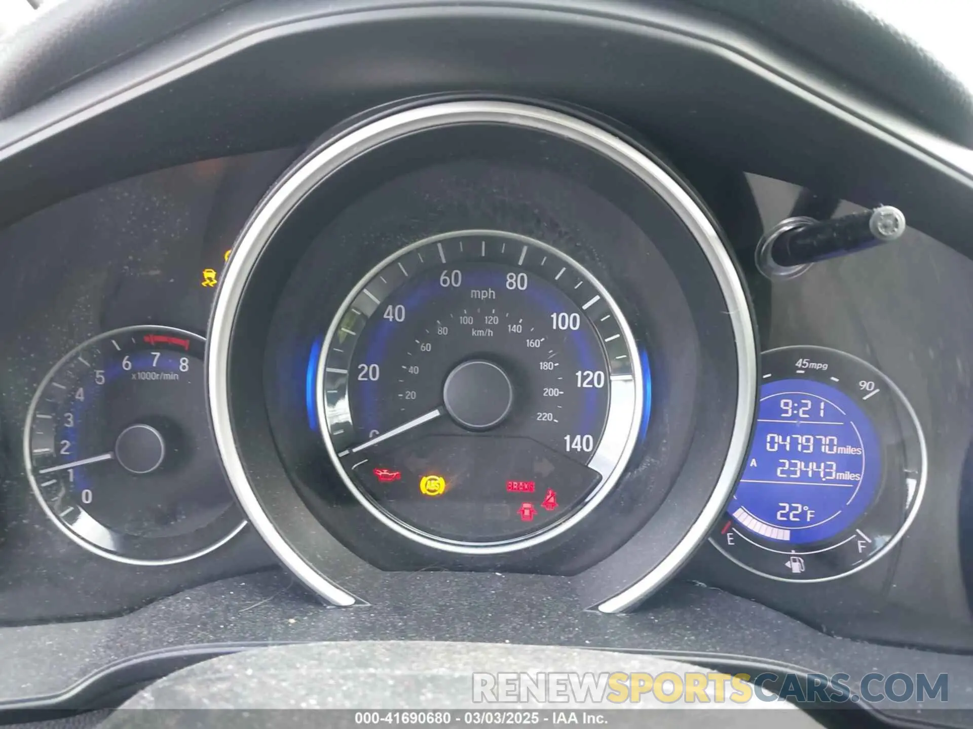 7 fotografías del automóvil dañado 3HGGK5G43KM726127 HONDA FIT 2019