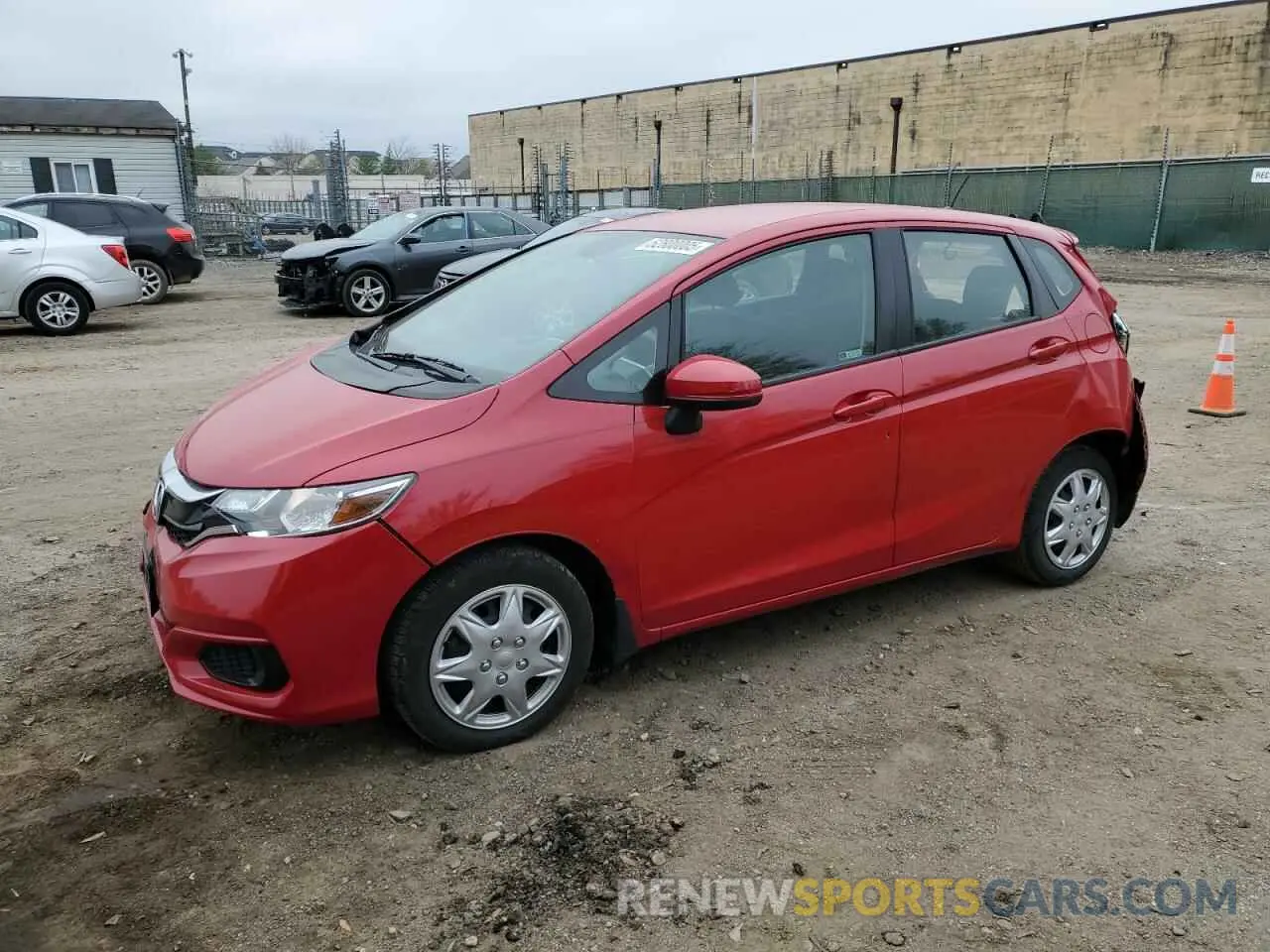 1 fotografías del automóvil dañado 3HGGK5H40KM726908 HONDA FIT 2019