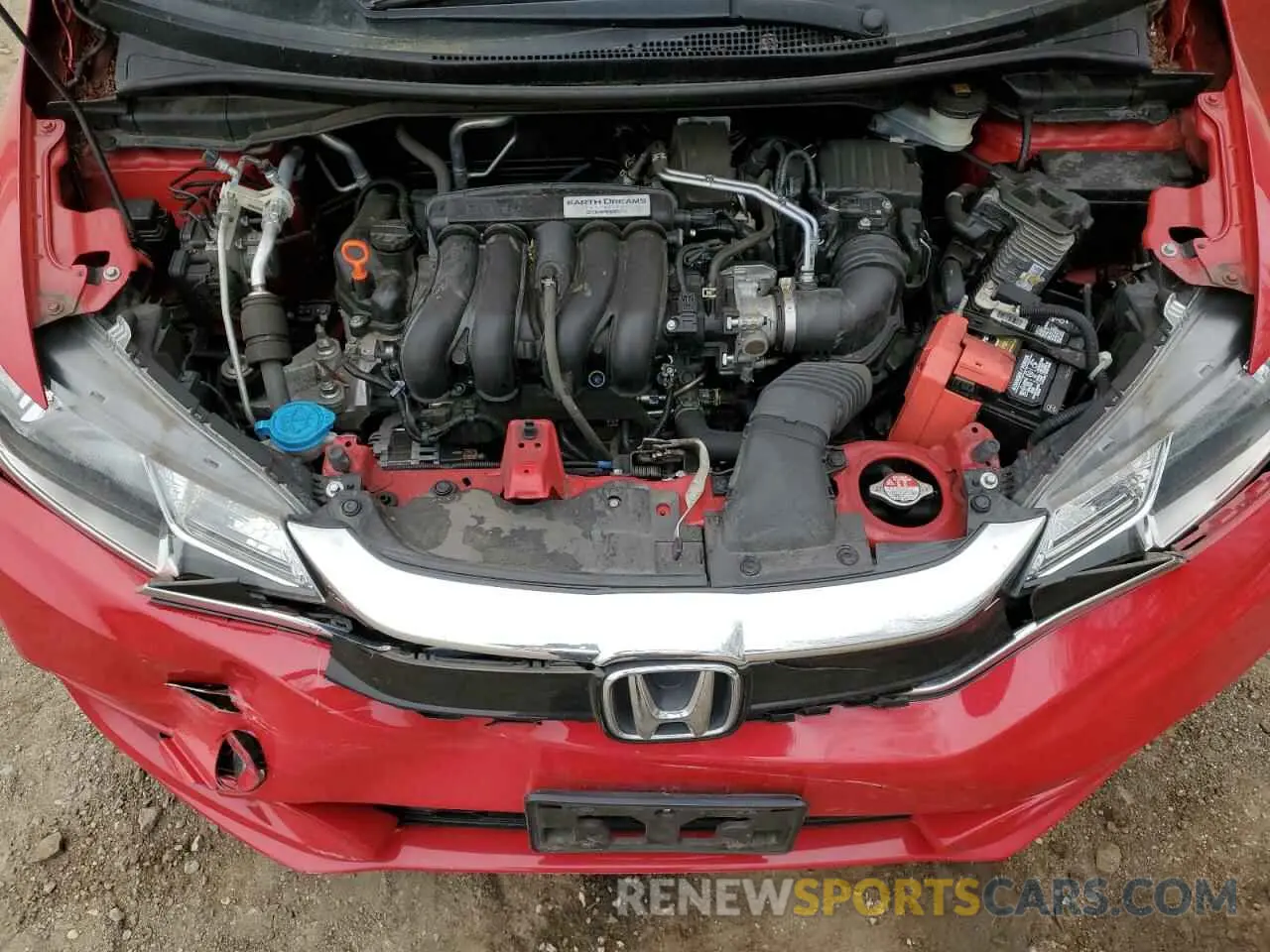 12 fotografías del automóvil dañado 3HGGK5H40KM726908 HONDA FIT 2019