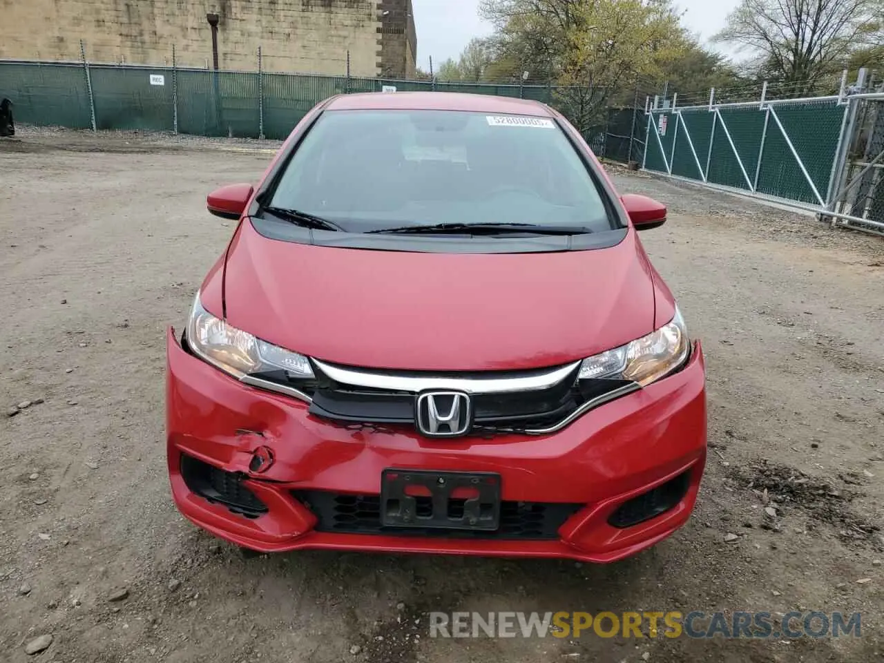 5 fotografías del automóvil dañado 3HGGK5H40KM726908 HONDA FIT 2019