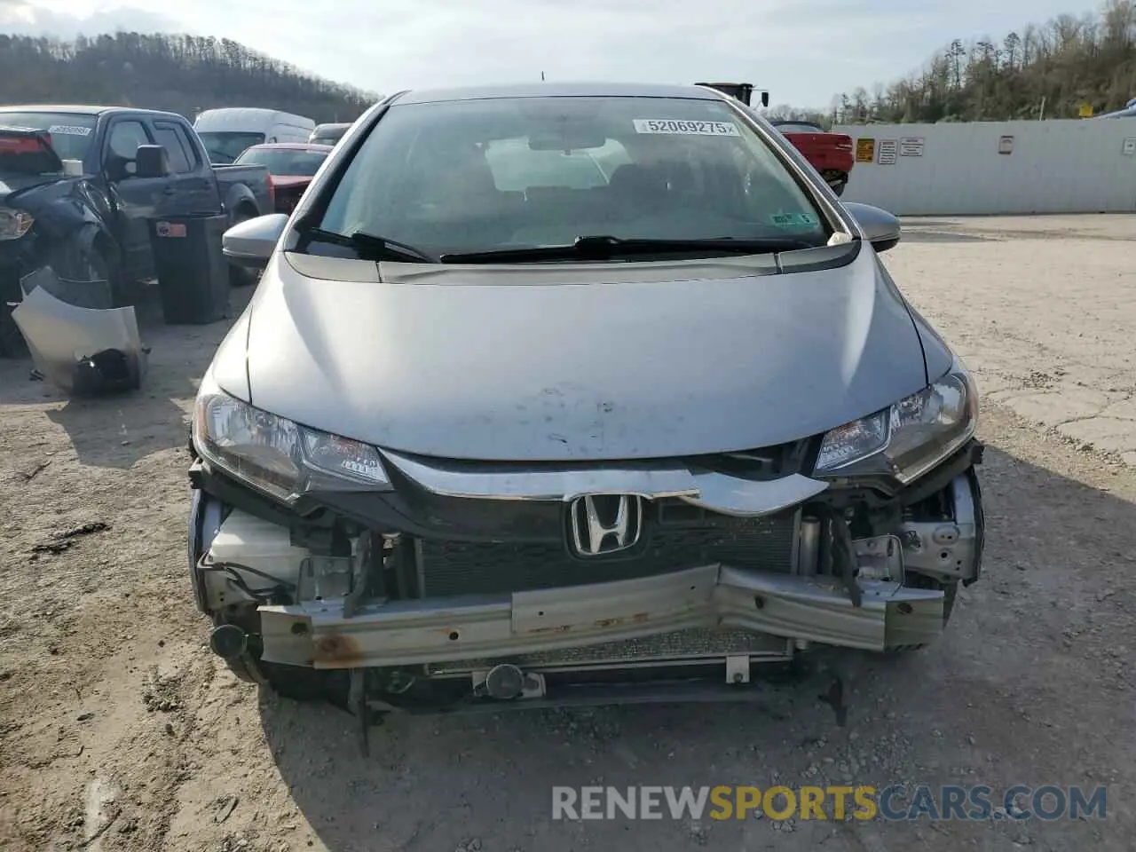 5 fotografías del automóvil dañado 3HGGK5H41KM712693 HONDA FIT 2019