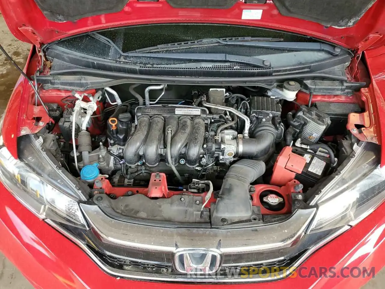 11 fotografías del automóvil dañado 3HGGK5H41KM726836 HONDA FIT 2019