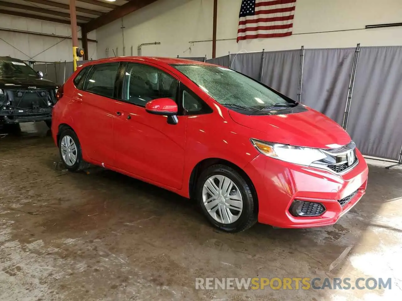 4 fotografías del automóvil dañado 3HGGK5H41KM726836 HONDA FIT 2019