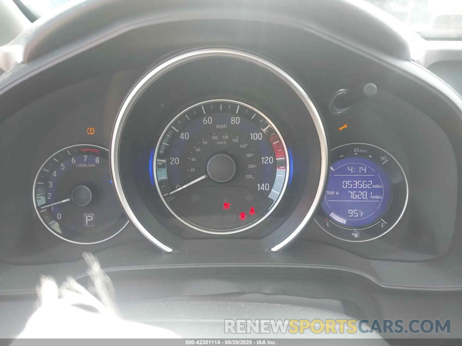 7 fotografías del automóvil dañado 3HGGK5H42KM711424 HONDA FIT 2019