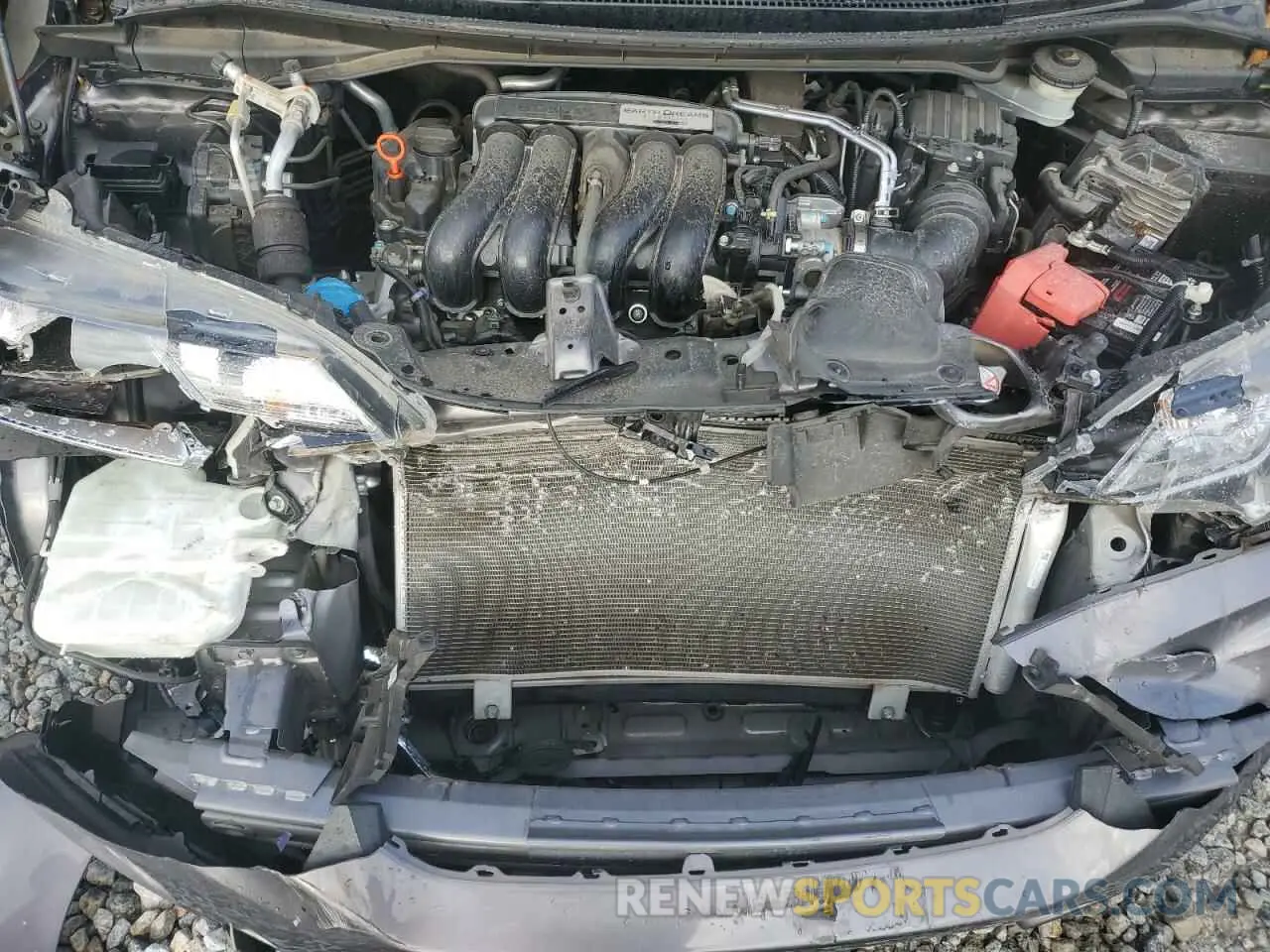 11 fotografías del automóvil dañado 3HGGK5H43KM702649 HONDA FIT 2019