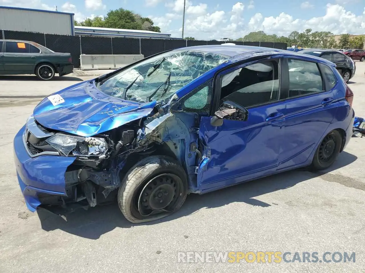1 fotografías del automóvil dañado 3HGGK5H43KM718172 HONDA FIT 2019