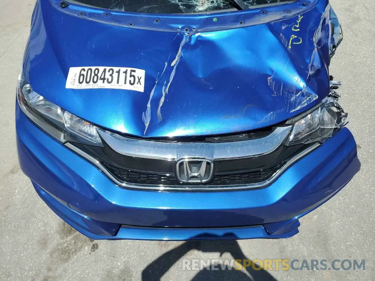 11 fotografías del automóvil dañado 3HGGK5H43KM718172 HONDA FIT 2019
