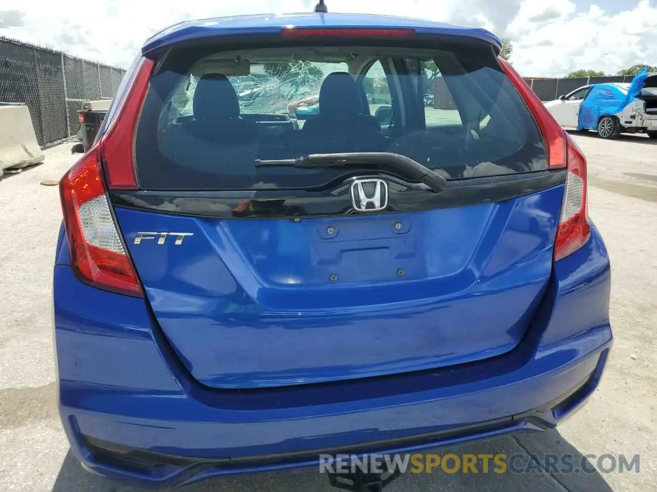 6 fotografías del automóvil dañado 3HGGK5H43KM718172 HONDA FIT 2019