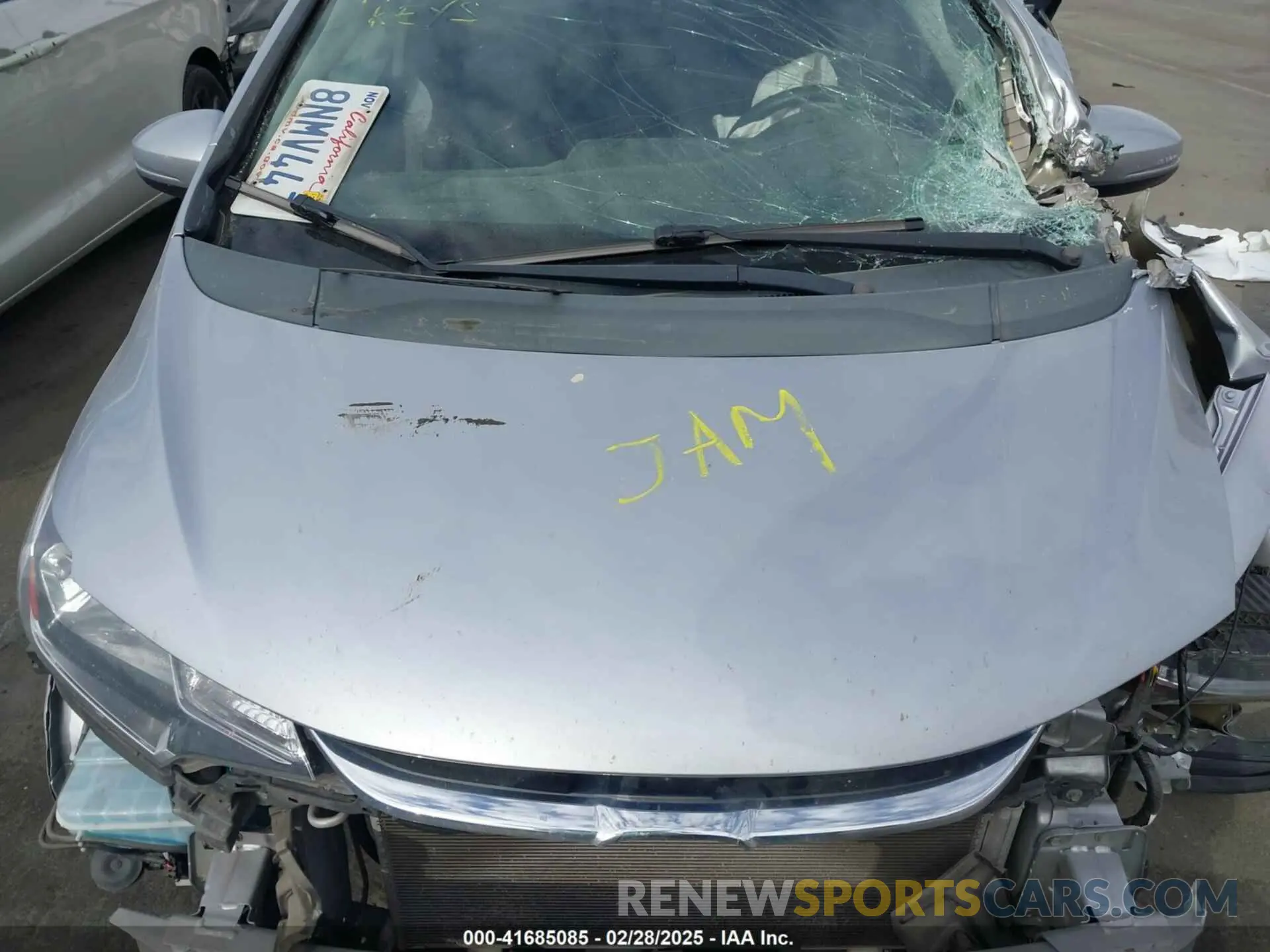 10 fotografías del automóvil dañado 3HGGK5H43KM740043 HONDA FIT 2019