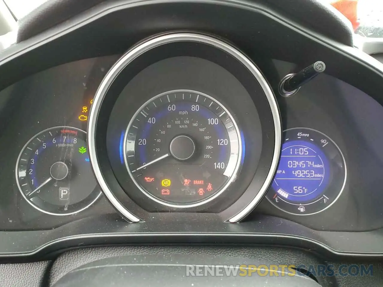 9 fotografías del automóvil dañado 3HGGK5H43KM742410 HONDA FIT 2019