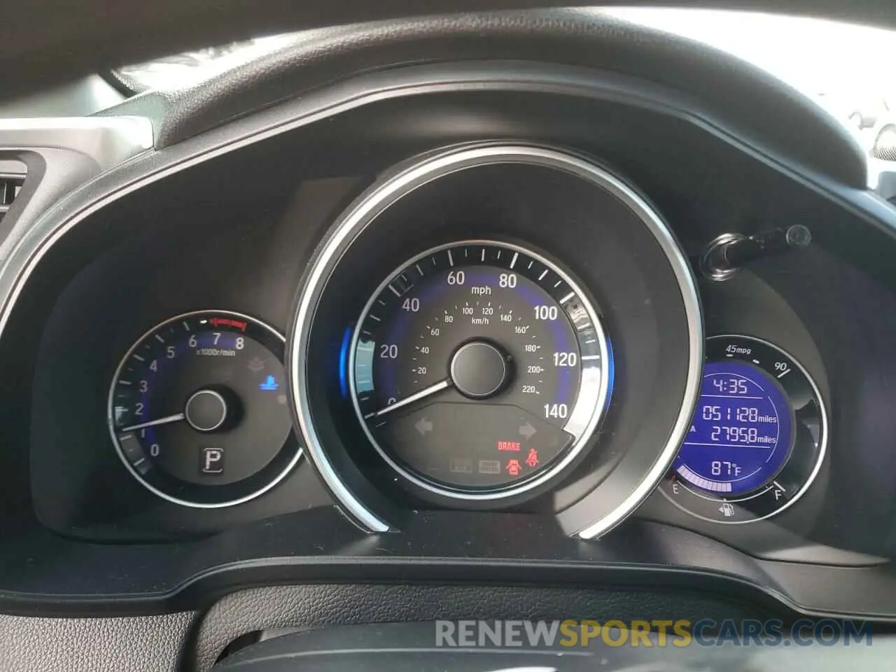 9 fotografías del automóvil dañado 3HGGK5H45KM733384 HONDA FIT 2019