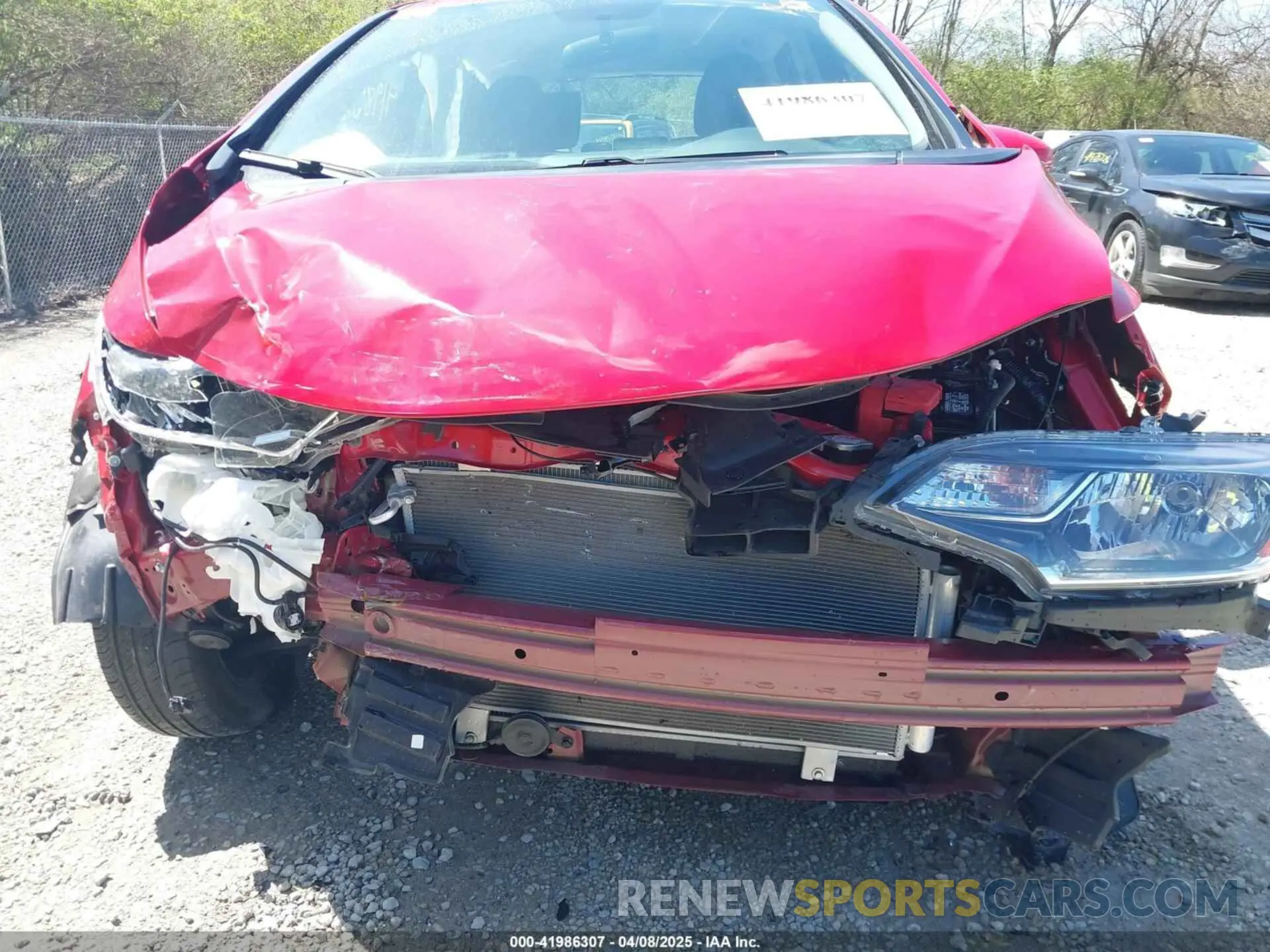 6 fotografías del automóvil dañado 3HGGK5H45KM744420 HONDA FIT 2019