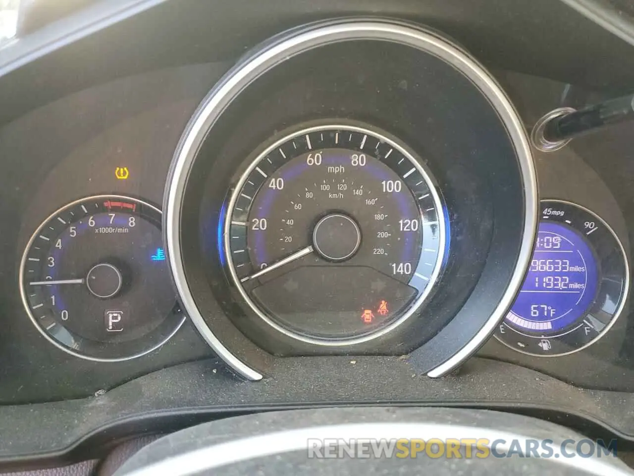9 fotografías del automóvil dañado 3HGGK5H46KM737220 HONDA FIT 2019
