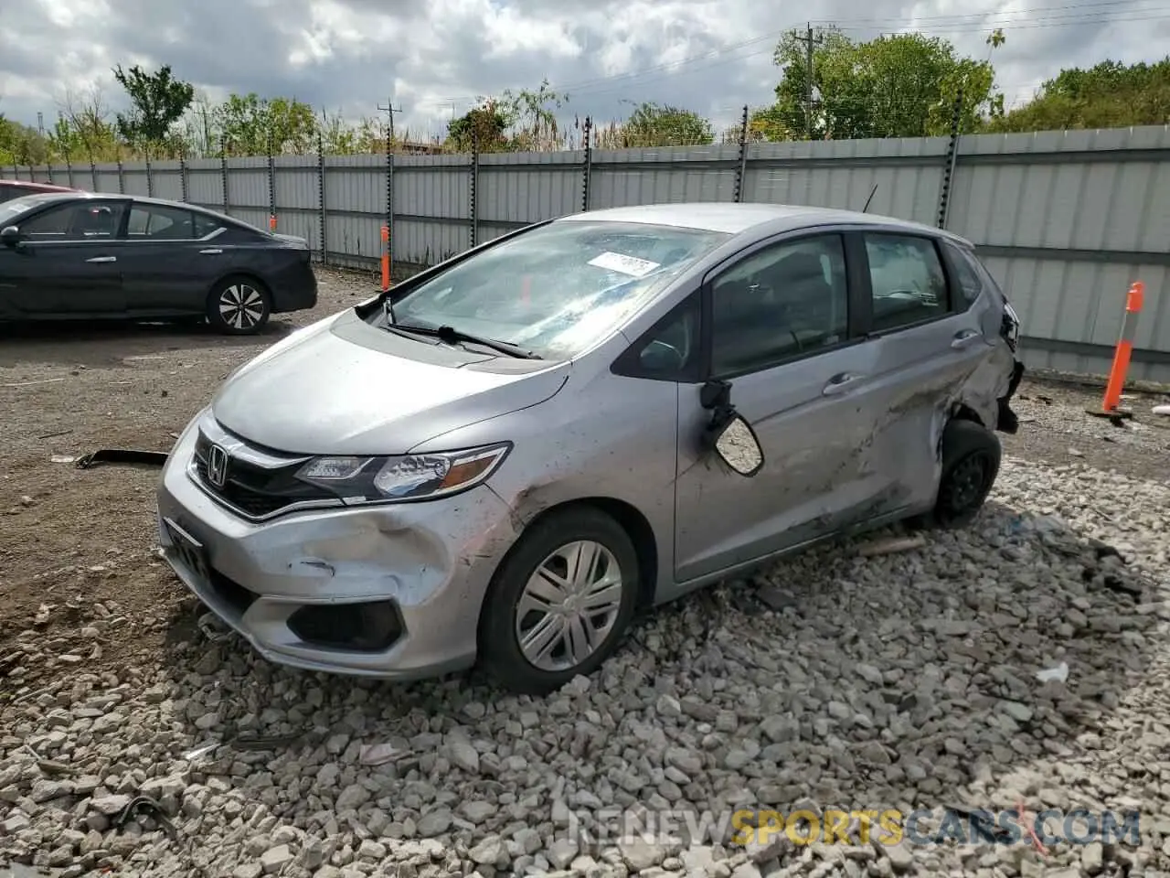 1 fotografías del automóvil dañado 3HGGK5H47KM722595 HONDA FIT 2019
