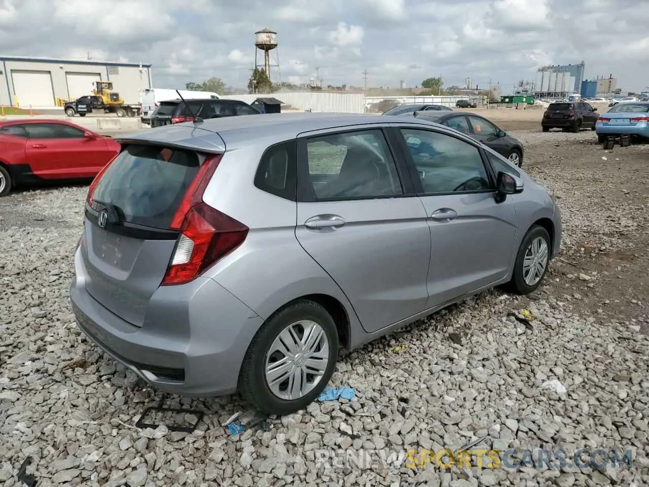 3 fotografías del automóvil dañado 3HGGK5H47KM722595 HONDA FIT 2019