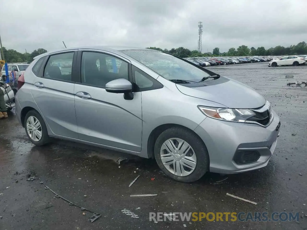 4 fotografías del automóvil dañado 3HGGK5H47KM731698 HONDA FIT 2019