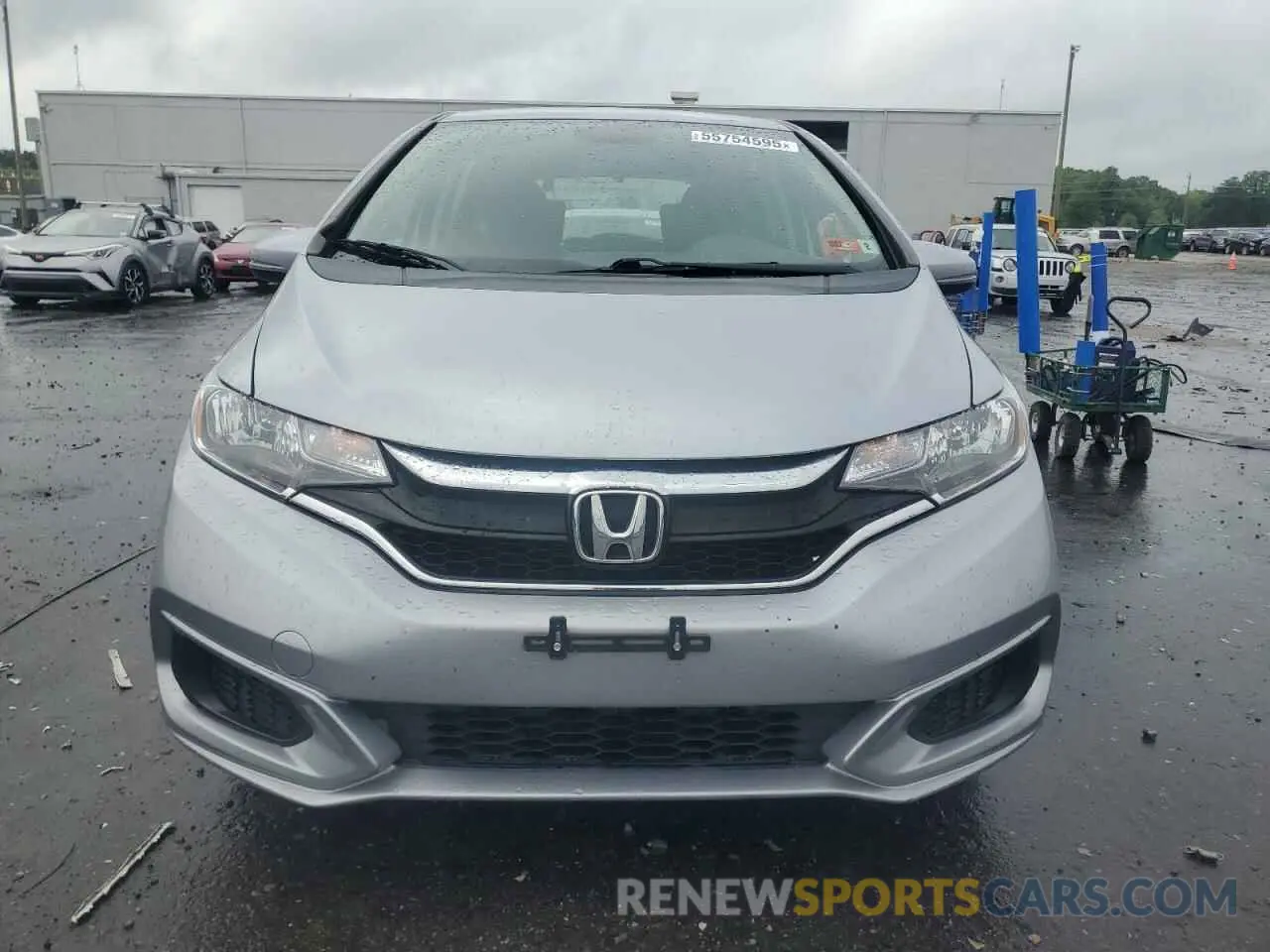 5 fotografías del automóvil dañado 3HGGK5H47KM731698 HONDA FIT 2019