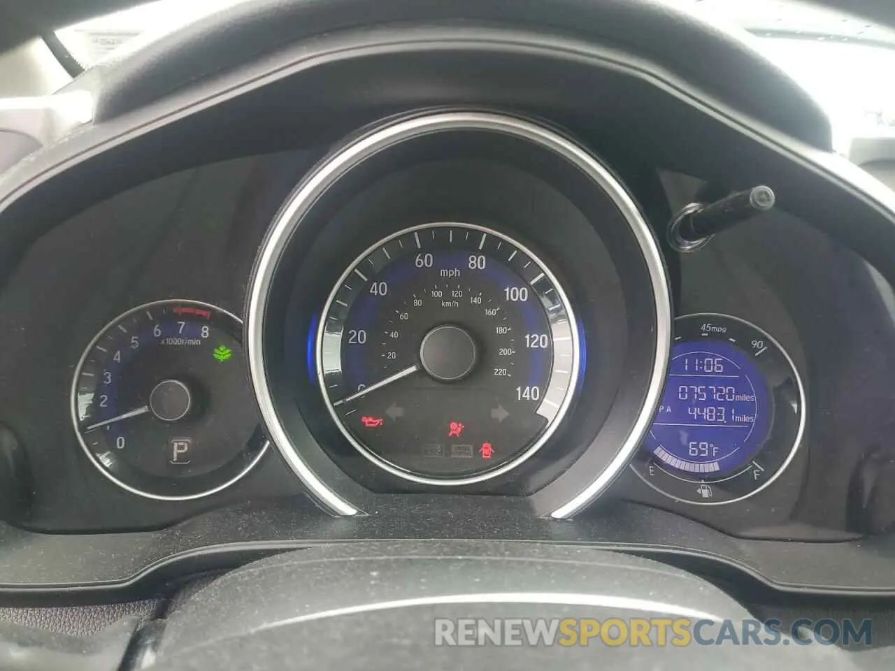 9 fotografías del automóvil dañado 3HGGK5H47KM731698 HONDA FIT 2019
