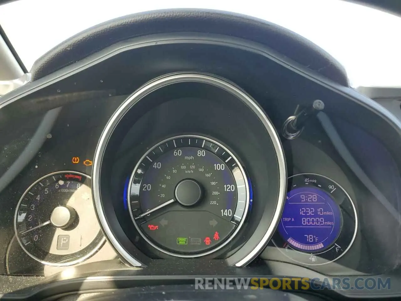9 fotografías del automóvil dañado 3HGGK5H48KM737557 HONDA FIT 2019