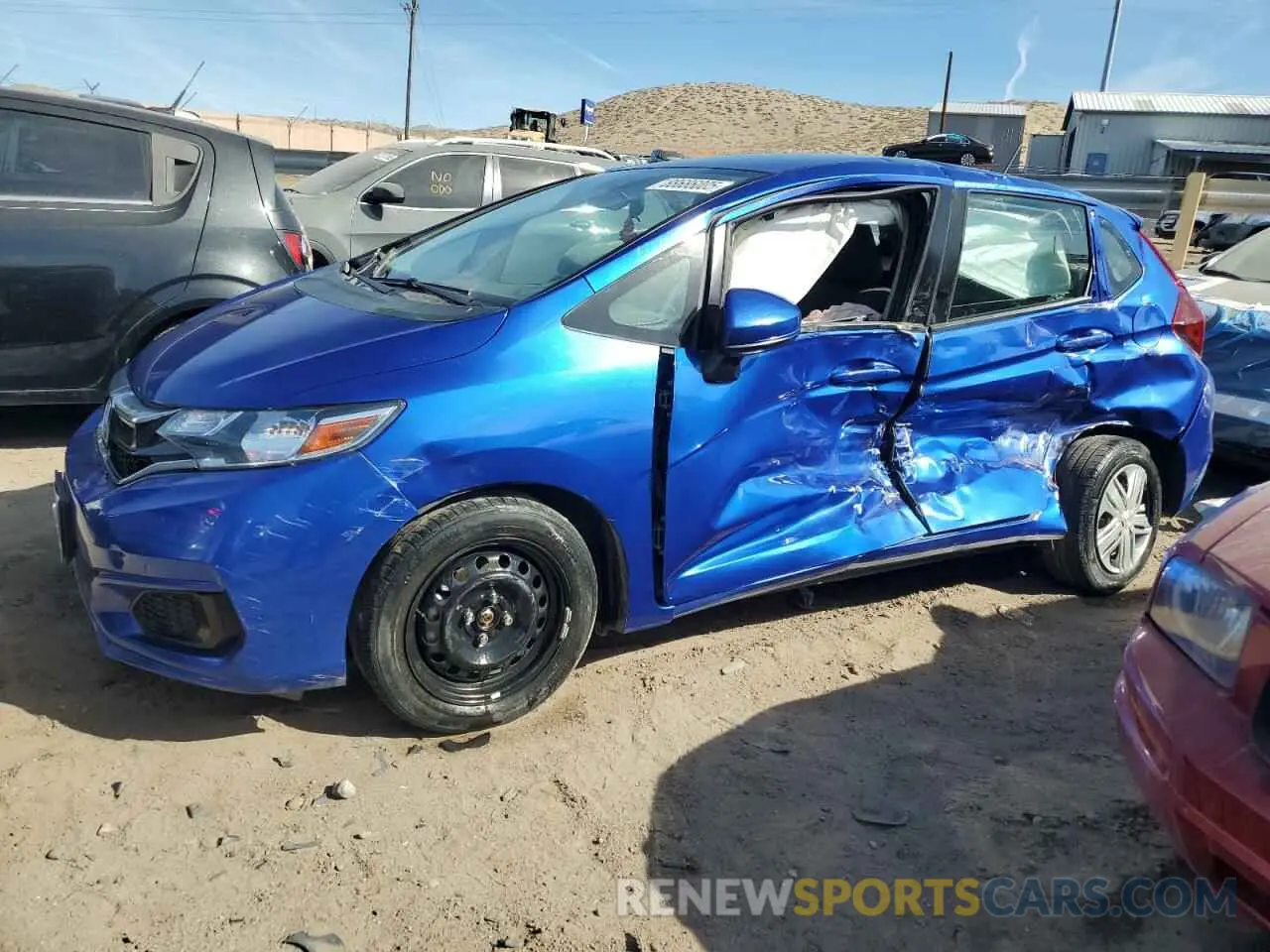 1 fotografías del automóvil dañado 3HGGK5H49KM731508 HONDA FIT 2019
