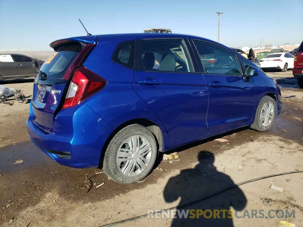 3 fotografías del automóvil dañado 3HGGK5H49KM731508 HONDA FIT 2019