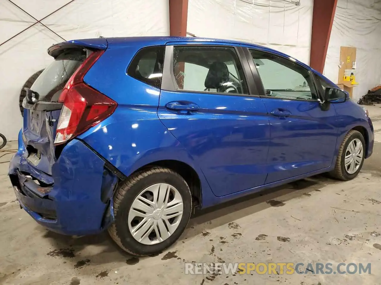 3 fotografías del automóvil dañado 3HGGK5H49KM738328 HONDA FIT 2019