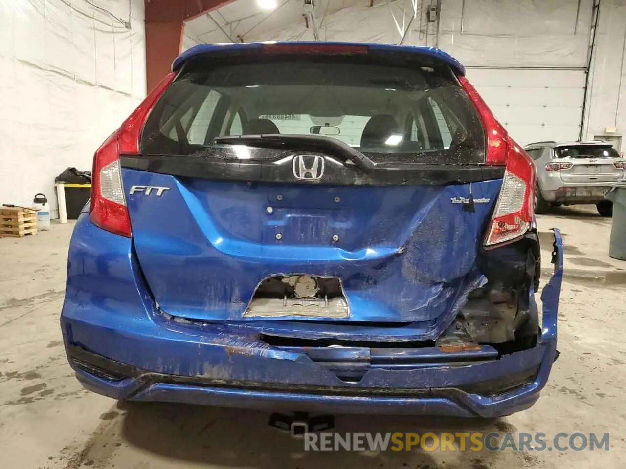 6 fotografías del automóvil dañado 3HGGK5H49KM738328 HONDA FIT 2019