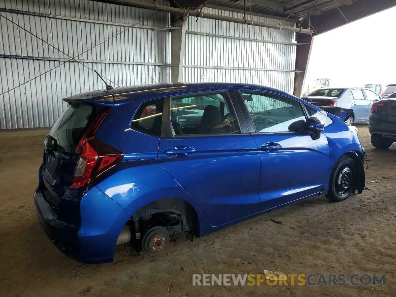 3 fotografías del automóvil dañado 3HGGK5H4XKM736538 HONDA FIT 2019
