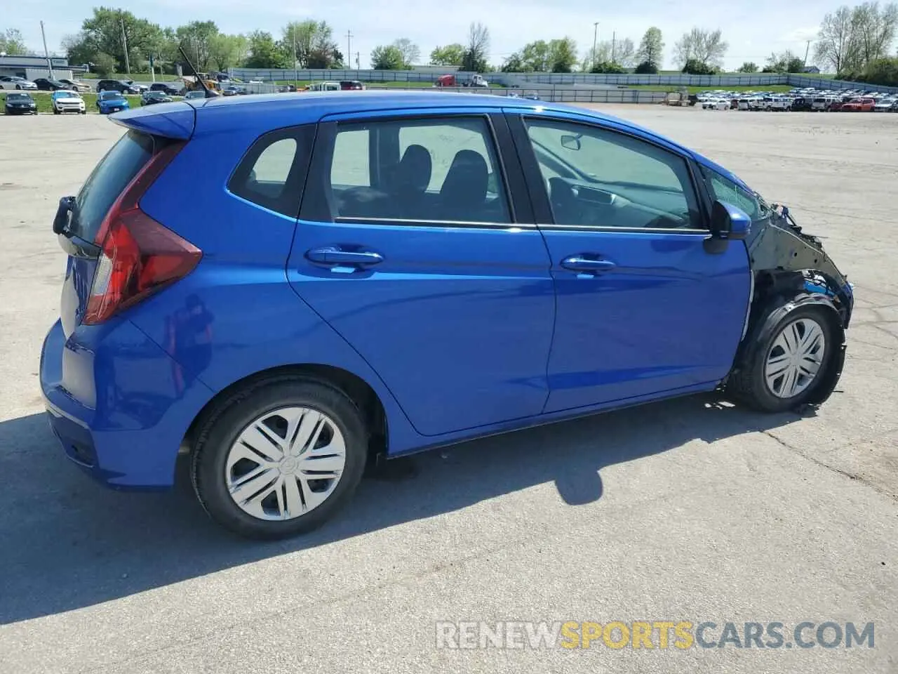 3 fotografías del automóvil dañado 3HGGK5H4XKM741416 HONDA FIT 2019