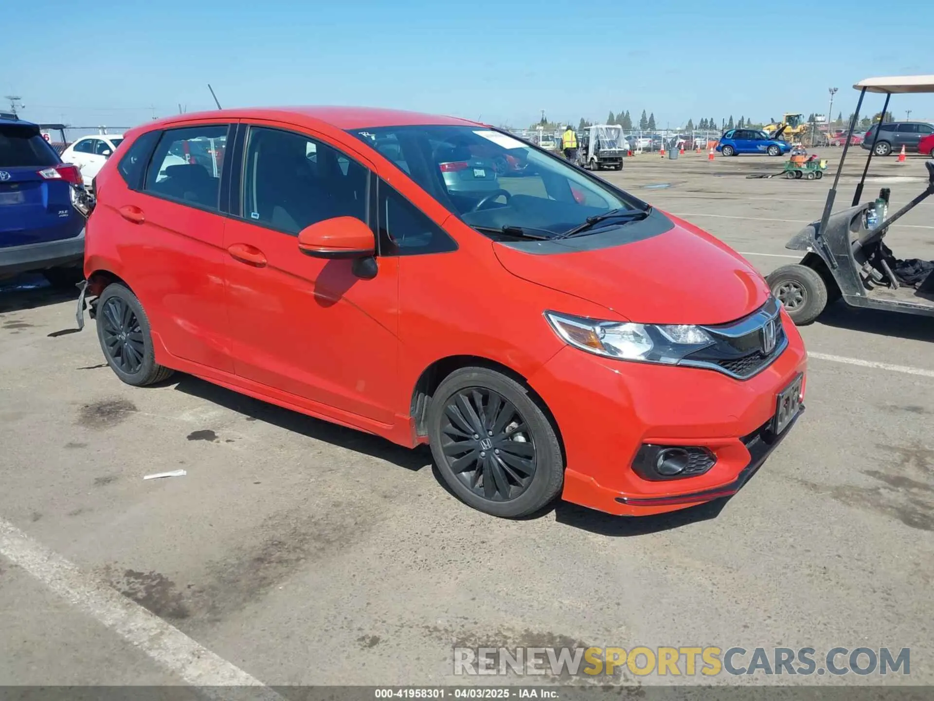1 fotografías del automóvil dañado 3HGGK5H64KM725228 HONDA FIT 2019