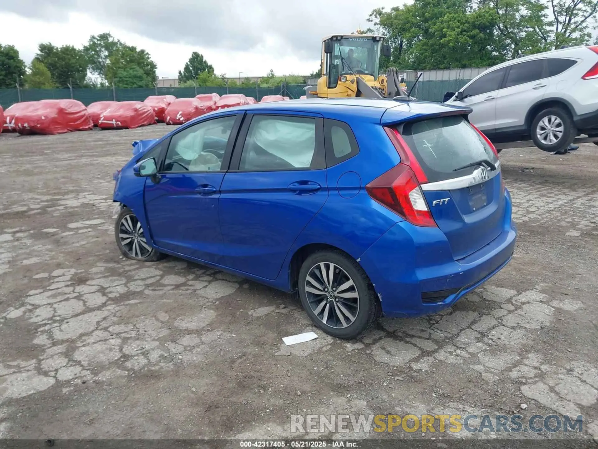 3 fotografías del automóvil dañado 3HGGK5H80KM737636 HONDA FIT 2019