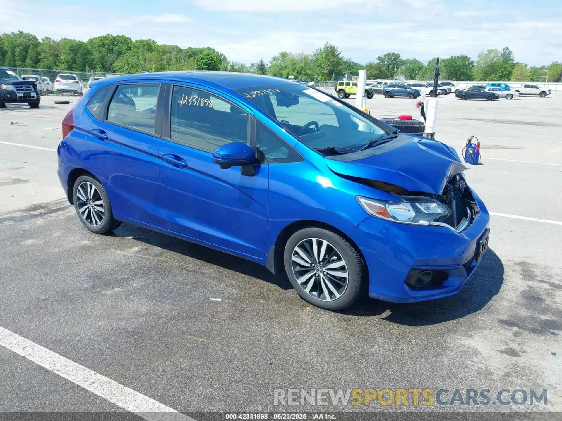 1 fotografías del automóvil dañado 3HGGK5H80KM748958 HONDA FIT 2019