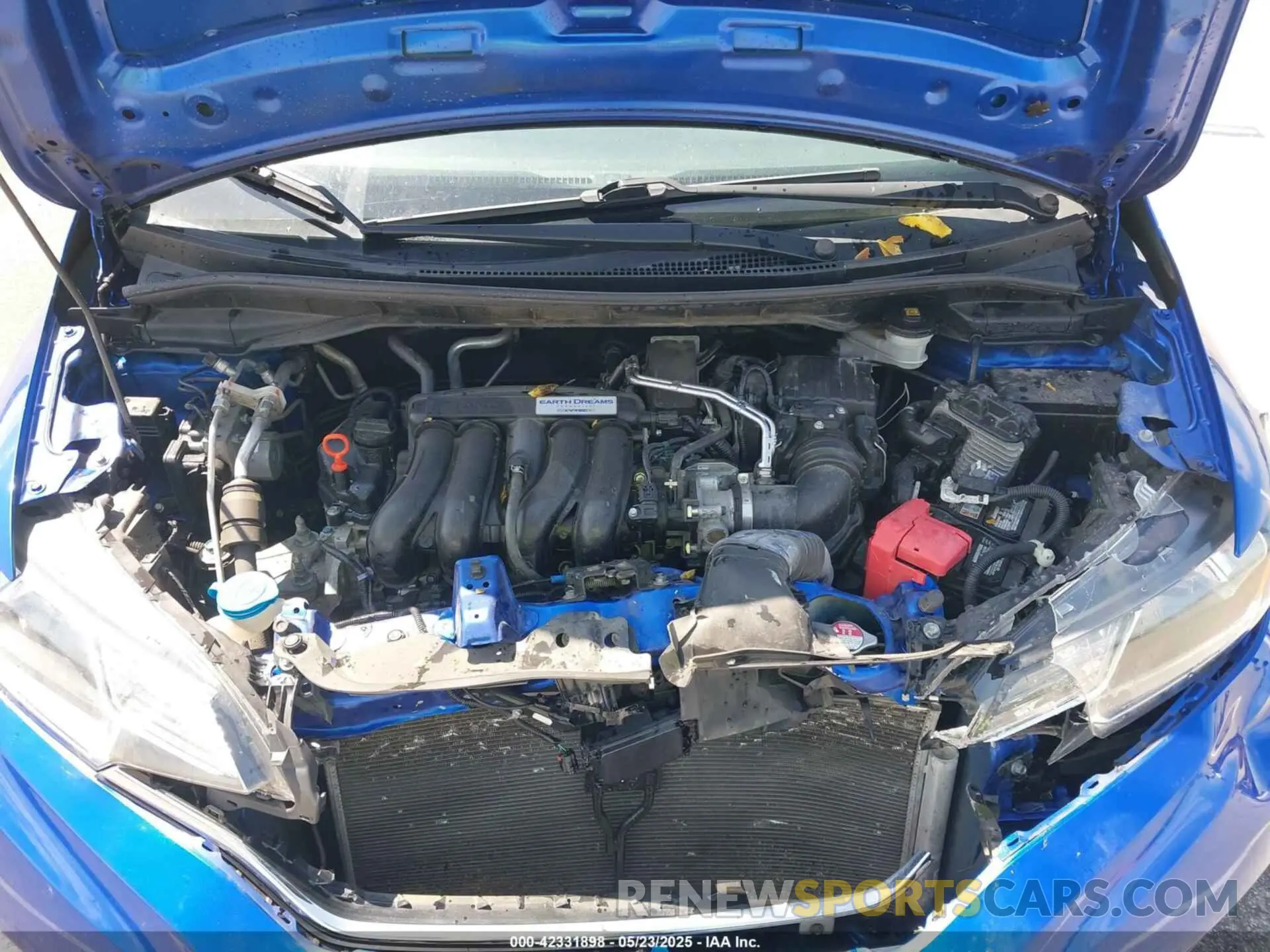 10 fotografías del automóvil dañado 3HGGK5H80KM748958 HONDA FIT 2019